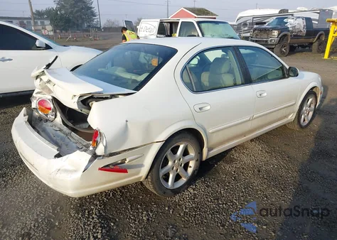 2002 Nissan Maxima Se from USA, damaged, VIN JN1DA31D82T436617